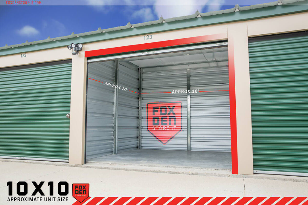 10 x 10 Storage Unit in Edgerton, WI